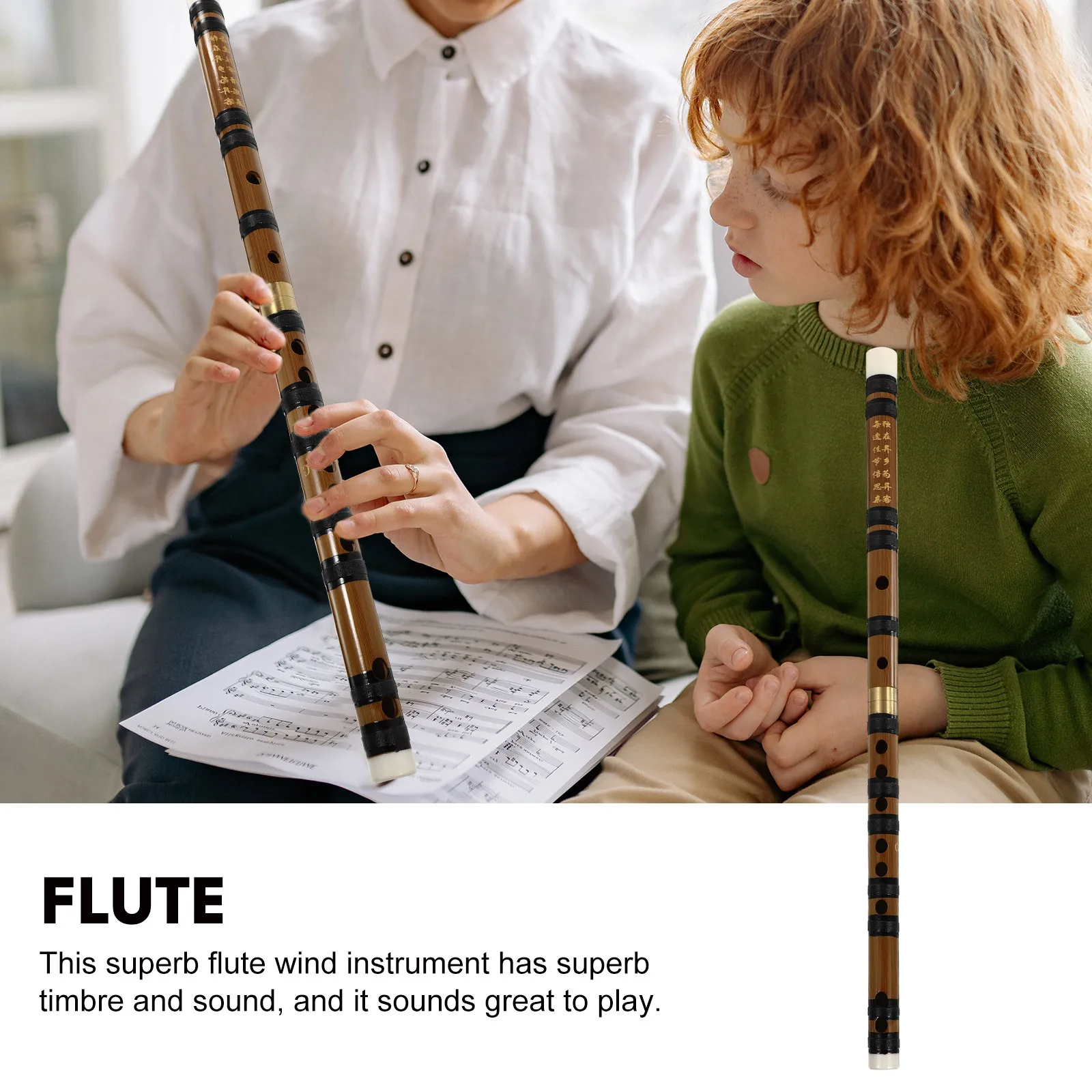 1Set Chinese Bamboo Flute Portable Beginners Students Durable Wooden Traditional Musical Instrument Chinese Flute
1Set Chinese Bamboo Flute Portable Beginners Students Durable Wooden Traditional Musical Instrument Chinese Flute