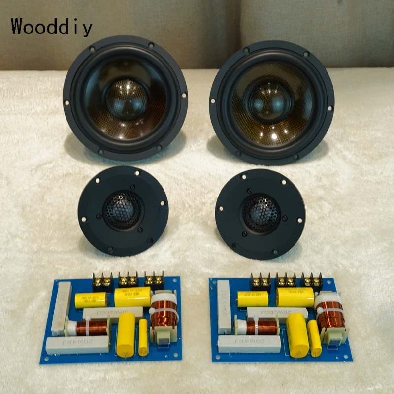 Wooddiy 6,5-дюймовые одна пара динамиков, двусторонний громкоговоритель, бичастотный динамик, бас из углеродного волокна
Wooddiy 6,5-дюймовые одна пара динамиков, двусторонний громкоговоритель, бичастотный динамик, бас из углеродного волокна