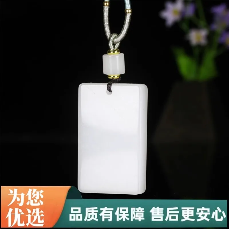 Natural Xinjiang gold silk jade safe brand pendant men's and women's couple jade pendant jade pendant bread brand necklace
Natural Xinjiang gold silk jade safe brand pendant men's and women's couple jade pendant jade pendant bread brand necklace