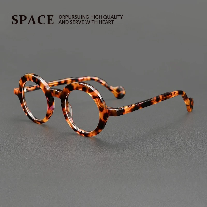 Vintage Round Tortoiseshell Acetate Glasses Frame Handmade Fashion Commute Eyewear Unisex Custom Myopia Presbyopia Optical Frame
Vintage Round Tortoiseshell Acetate Glasses Frame Handmade Fashion Commute Eyewear Unisex Custom Myopia Presbyopia Optical Frame