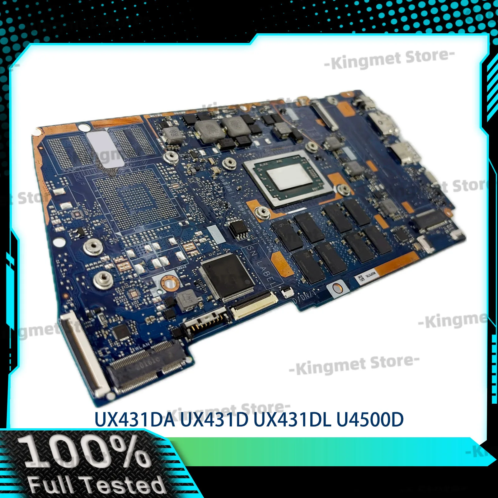 UX431DA Laptop Motherboard For ASUS ZenBook UX431D U4500D UX431DA Notebook Mainboard With R3 R5 R7 CPU 100% tests OK fast ship
UX431DA Laptop Motherboard For ASUS ZenBook UX431D U4500D UX431DA Notebook Mainboard With R3 R5 R7 CPU 100% tests OK fast ship