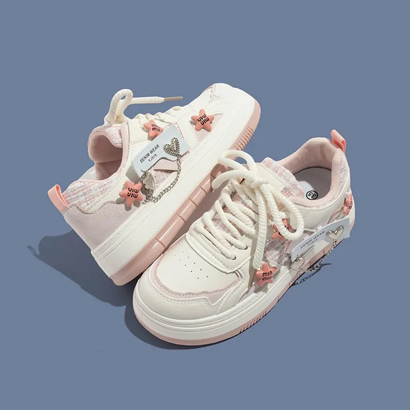 Cute Little Flower Thick Sole Casual Shoes for Women's 2024 Summer and Autumn New Board Shoes Trendy Sports Shoes B23lzhd
Cute Little Flower Thick Sole Casual Shoes for Women's 2024 Summer and Autumn New Board Shoes Trendy Sports Shoes B23lzhd