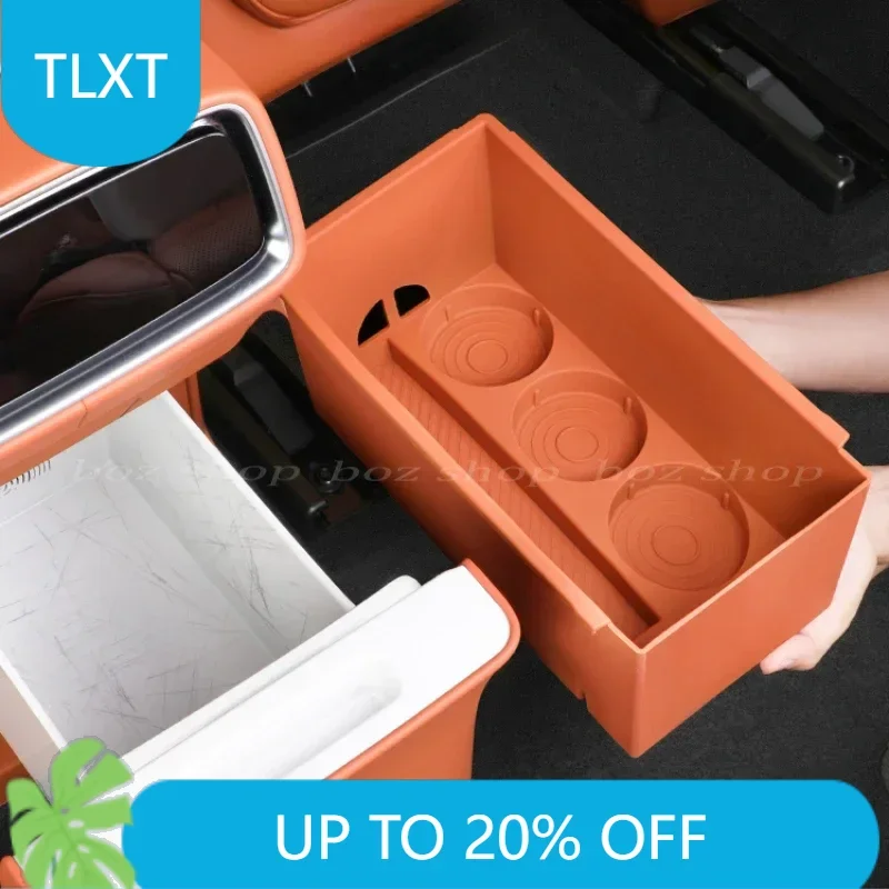 Car Refrigerator Storage Box Cup Holder Silicone Mat Refrigerator Organizer Anti-Skid Container Car Accessories For AITO M9
Car Refrigerator Storage Box Cup Holder Silicone Mat Refrigerator Organizer Anti-Skid Container Car Accessories For AITO M9