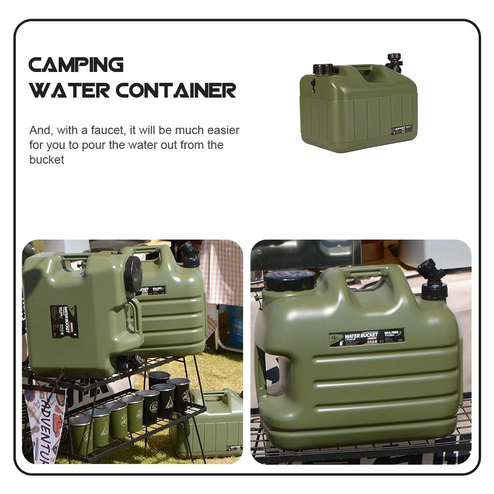Portable Water Container Camping with Faucet 20L Large Capacity Durable PE Storage Tank Lightweight for Outdoor Hiking Picnic
Portable Water Container Camping with Faucet 20L Large Capacity Durable PE Storage Tank Lightweight for Outdoor Hiking Picnic