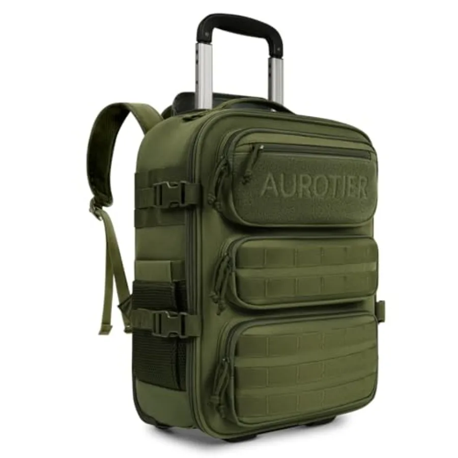 Rolling Tactical Laptop Backpack Underseat Travel Backpack with Wheels 16 Inch Wheeled Military Computer Backpack for Men and W
Rolling Tactical Laptop Backpack Underseat Travel Backpack with Wheels 16 Inch Wheeled Military Computer Backpack for Men and W