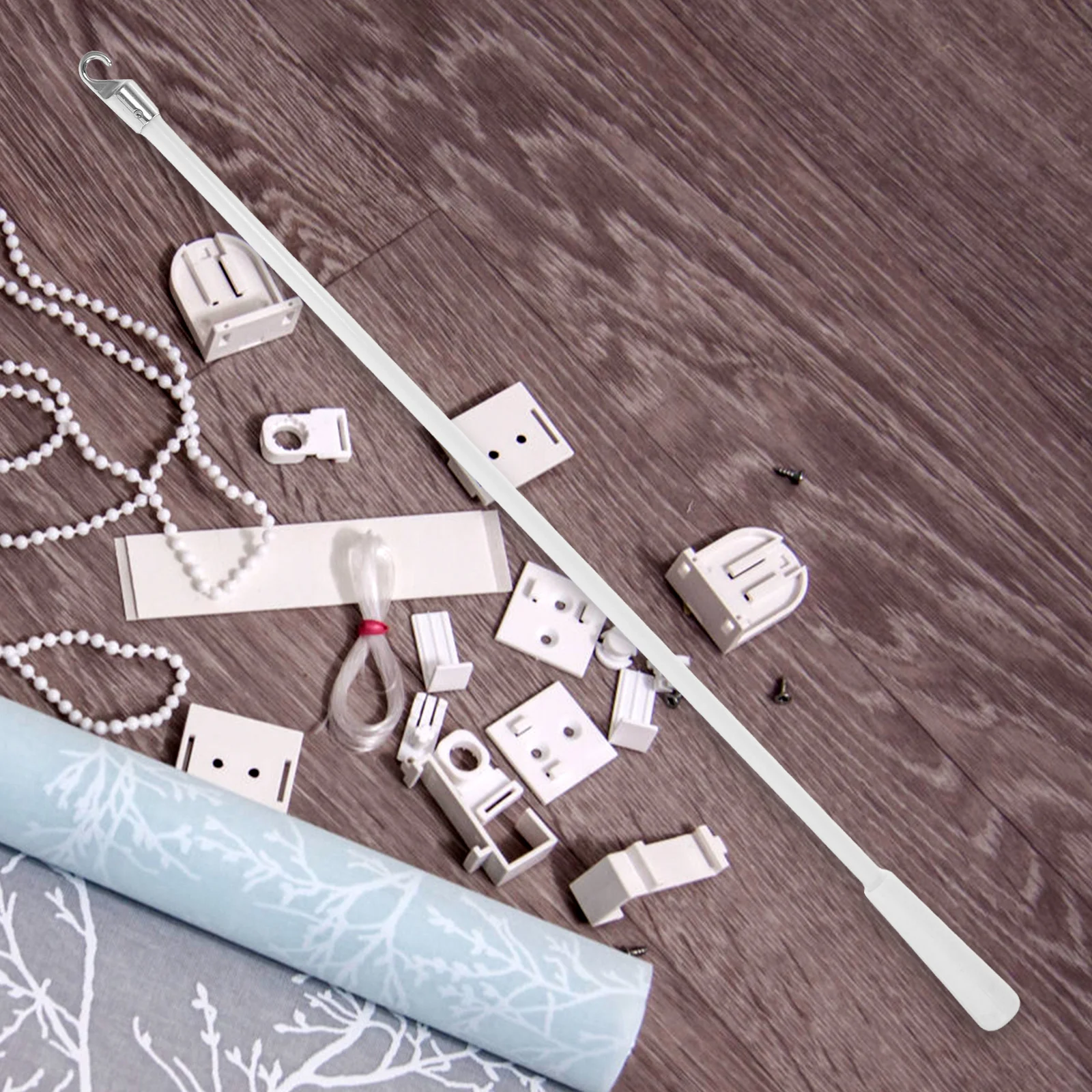 2Pcs Blinds Wand Fiberglass Reliable Easy Use Versatile Design Aesthetic Practical Replacement Window Blind Opener Stick
2Pcs Blinds Wand Fiberglass Reliable Easy Use Versatile Design Aesthetic Practical Replacement Window Blind Opener Stick