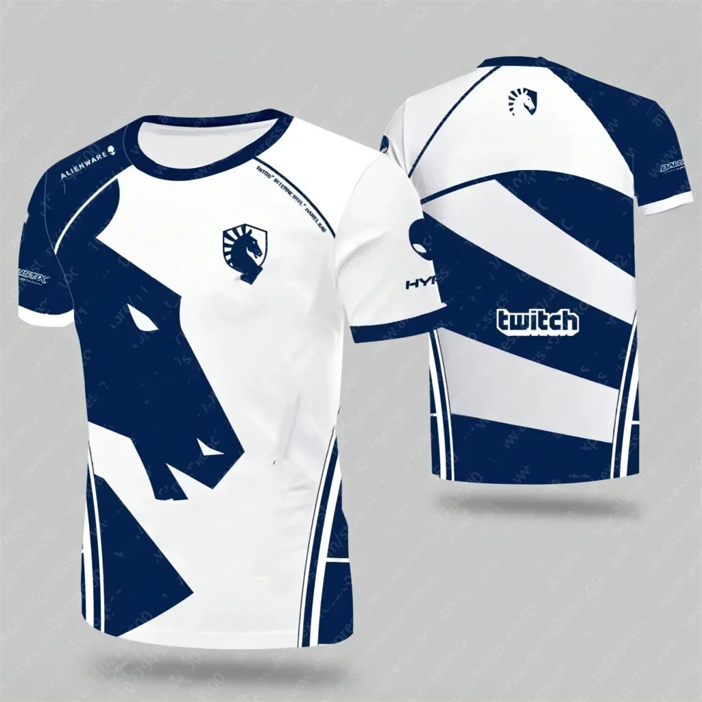 Personalized Fan ID T Shirt Men's Liquid Team Breathable Short Sleeve T-shirt Esports Game Uniform Tops Causal Clothing
Personalized Fan ID T Shirt Men's Liquid Team Breathable Short Sleeve T-shirt Esports Game Uniform Tops Causal Clothing