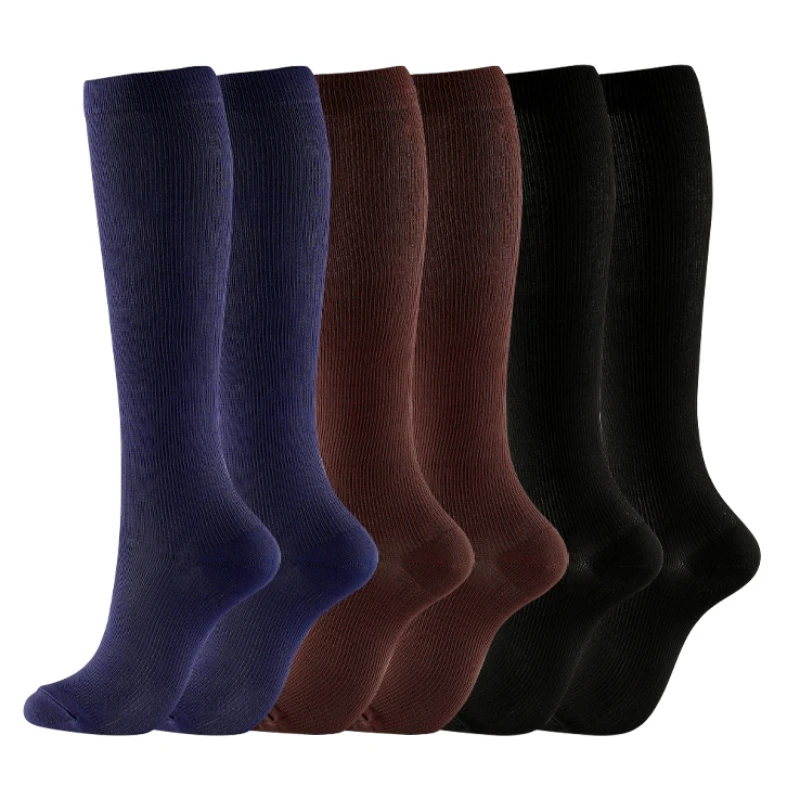3 Pair Compression Stocking Knee High Pregnant Edema Diabetes Varicose Veins Running Travel Sport Compression Socks Women Men
3 Pair Compression Stocking Knee High Pregnant Edema Diabetes Varicose Veins Running Travel Sport Compression Socks Women Men