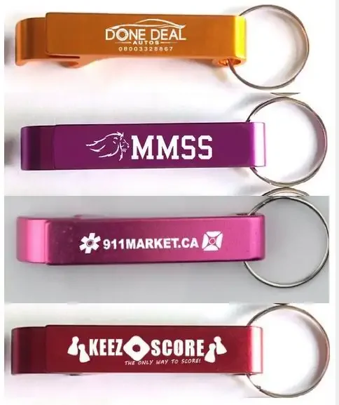 1000 pcs/lot promotion customed printed logo gift Metal aluminum alloy bottle opener metal keychain laser LOGO
1000 pcs/lot promotion customed printed logo gift Metal aluminum alloy bottle opener metal keychain laser LOGO