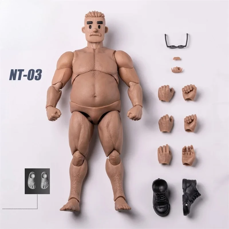 Masculina de Mediana Edad con Cabeza Cuadrada, Escala 1/12, Notaman NT-03 NT-03S, Muñeco Articulado de Modelo decon
Masculina de Mediana Edad con Cabeza Cuadrada, Escala 1/12, Notaman NT-03 NT-03S, Muñeco Articulado de Modelo decon