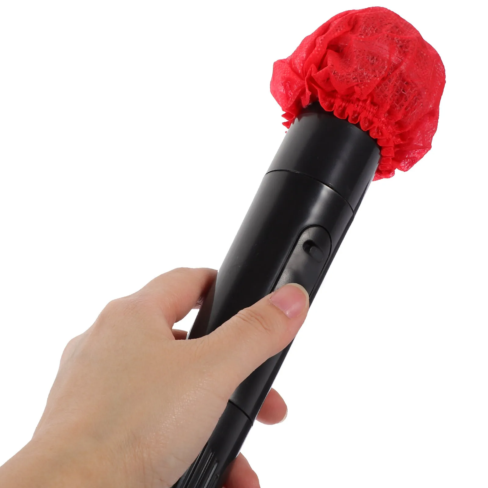 200Pcs Disposable Microphone Windscreen Cover Non-Woven Fabric Handheld Mic Shield Elastic Band Protection Mic Covers Disposable
200Pcs Disposable Microphone Windscreen Cover Non-Woven Fabric Handheld Mic Shield Elastic Band Protection Mic Covers Disposable