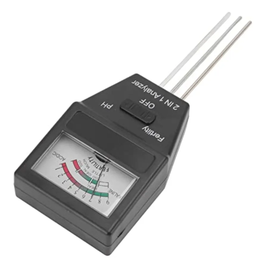 2 in 1Soil Fertility Tester, Soil Meters Plant and Soil Monitoring Meter with 3 Probes Gardening Soil Hygrometer Sensor Gardeni
2 in 1Soil Fertility Tester, Soil Meters Plant and Soil Monitoring Meter with 3 Probes Gardening Soil Hygrometer Sensor Gardeni