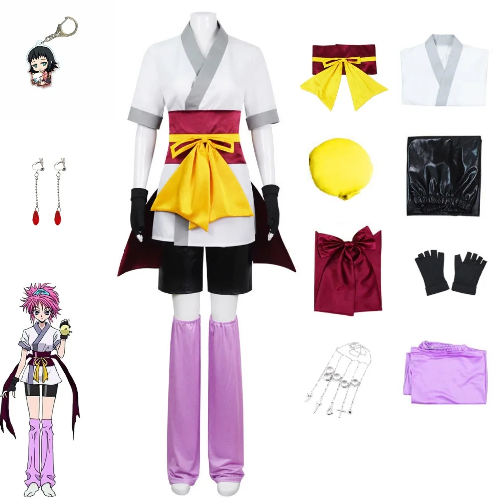 Anime Hunter X Hunter Machi Komacine Cosplay Costume Pink Wig Phantom Troupe Halloween Carnival Suit for Women Role Play
Anime Hunter X Hunter Machi Komacine Cosplay Costume Pink Wig Phantom Troupe Halloween Carnival Suit for Women Role Play