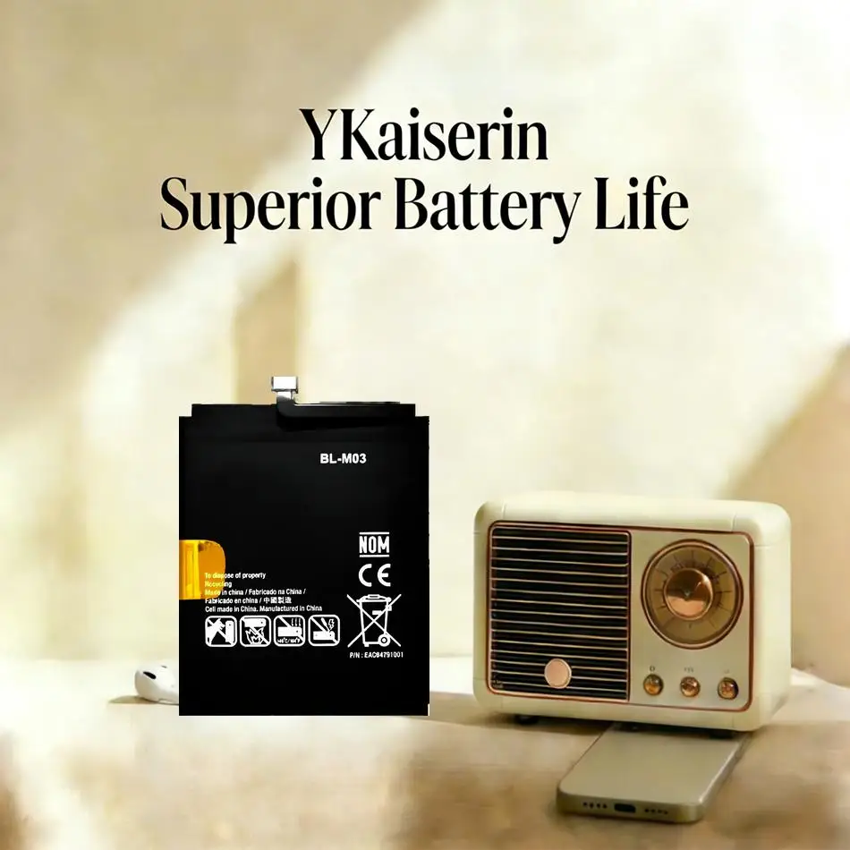 Аккумулятор для мобильного телефона BL-M03 3500 мАч, высокая совместимость, надежная мощность для LG K22 K200HM
Аккумулятор для мобильного телефона BL-M03 3500 мАч, высокая совместимость, надежная мощность для LG K22 K200HM