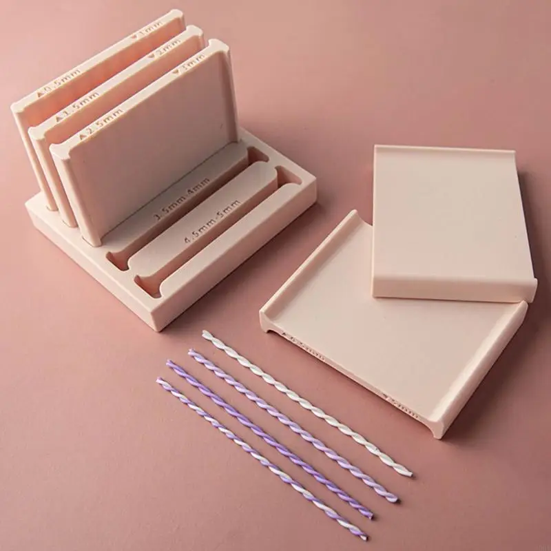 Reusable Polymer Clay Rolling Mold For Beginners Safe Sturdy Crafting Tool Creating Uniform Jewelry Components And Art Supplies
Reusable Polymer Clay Rolling Mold For Beginners Safe Sturdy Crafting Tool Creating Uniform Jewelry Components And Art Supplies