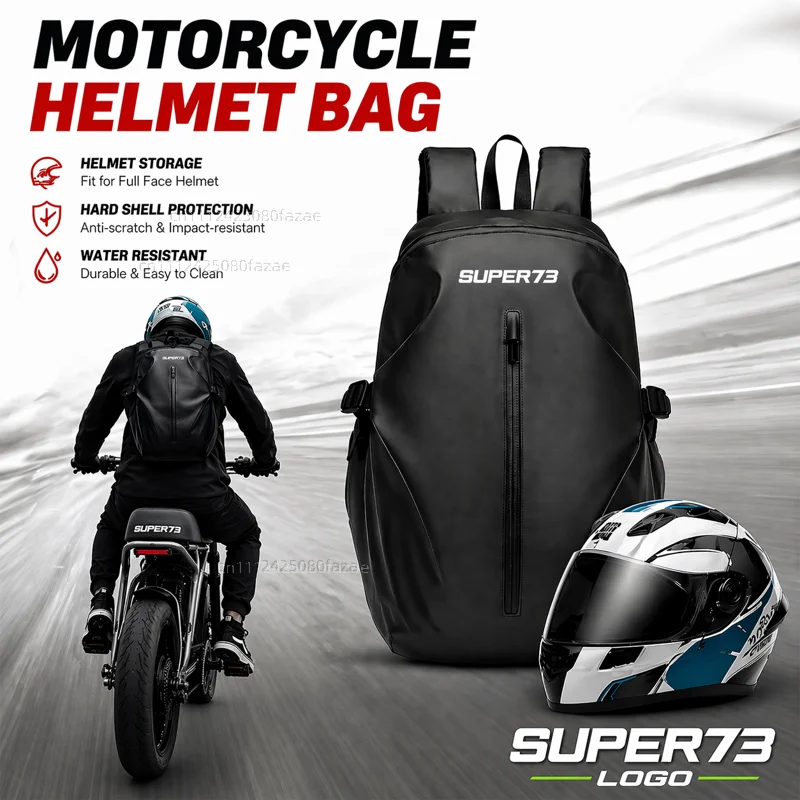 Knight Backpack Motorcycle Helmet Bag Travel Equipment Waterproof Large Capacity For Super 73-S1 73-S2 73-Z1 73-ZX 73-RX
Knight Backpack Motorcycle Helmet Bag Travel Equipment Waterproof Large Capacity For Super 73-S1 73-S2 73-Z1 73-ZX 73-RX