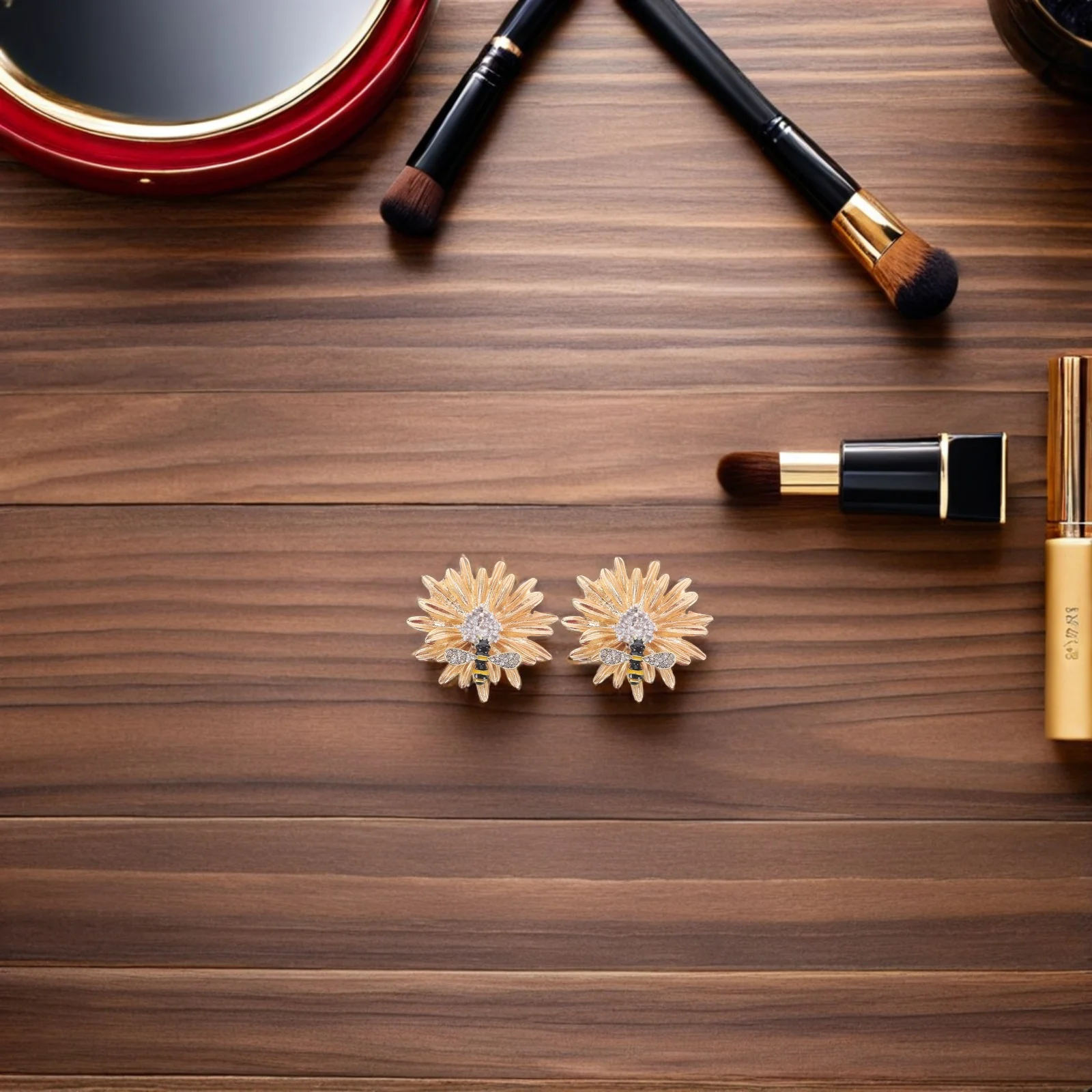 2 Pcs Bee Sunflower Brooch Coat Collar Pin Clothing Badge Alloy Backpack Button Pins 
2 Pcs Bee Sunflower Brooch Coat Collar Pin Clothing Badge Alloy Backpack Button Pins