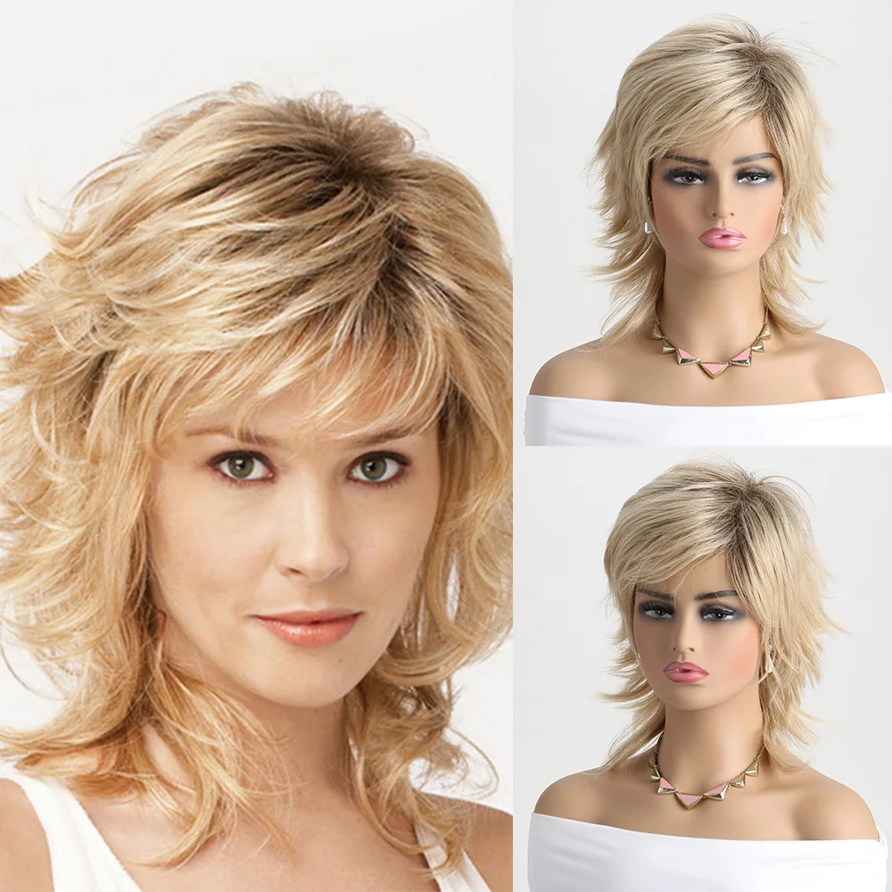 Synthetic Short Wavy Wig with Side Bangs Natural Looking Heat Resistant Fiber Hair for Women Daily Party Cosplay Fashion
Synthetic Short Wavy Wig with Side Bangs Natural Looking Heat Resistant Fiber Hair for Women Daily Party Cosplay Fashion