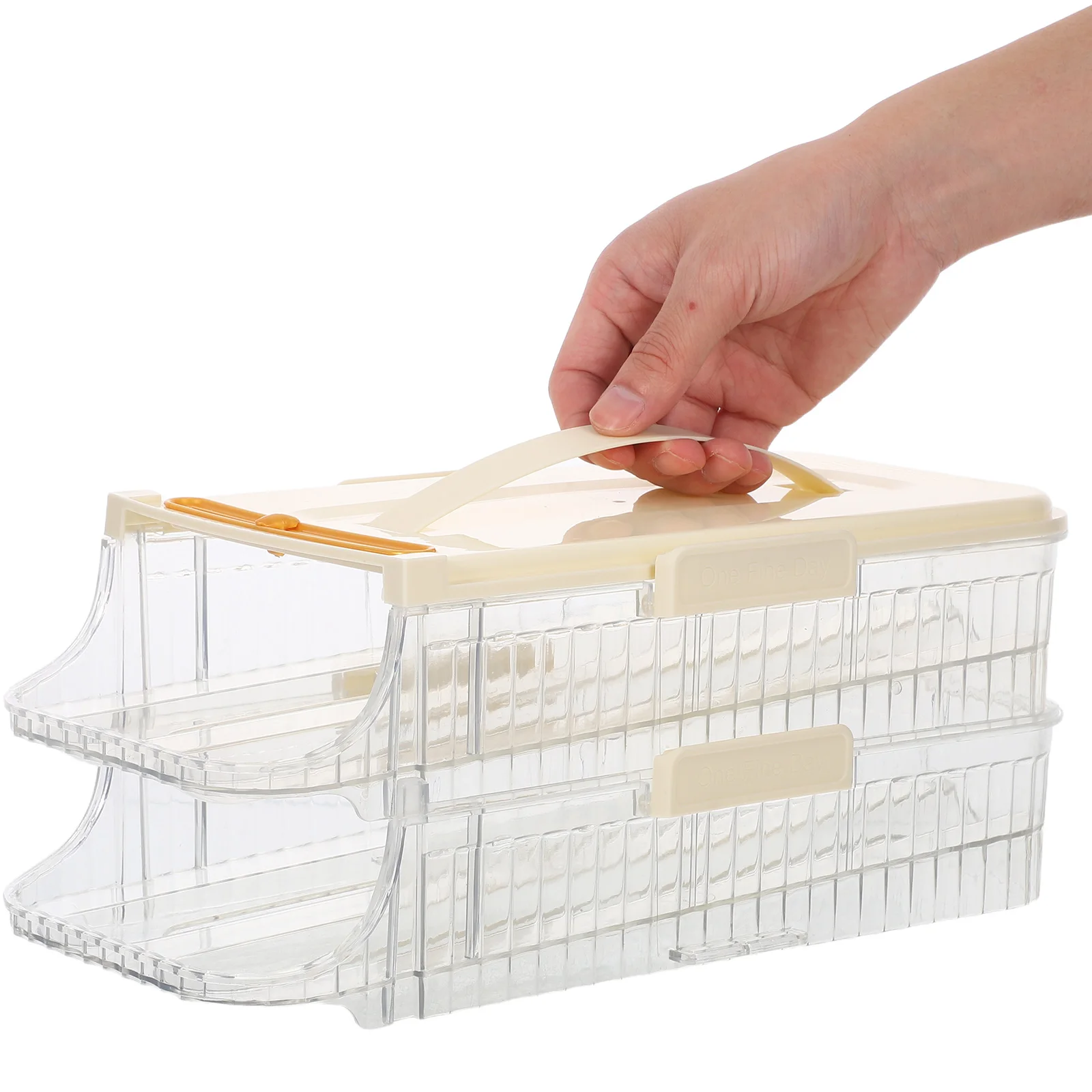 32 Eggs Fridge Egg Holder With Lid Space Saving Egg Storage Box Automatic Rolling Design Transparent Organizer For Refrigerator
32 Eggs Fridge Egg Holder With Lid Space Saving Egg Storage Box Automatic Rolling Design Transparent Organizer For Refrigerator