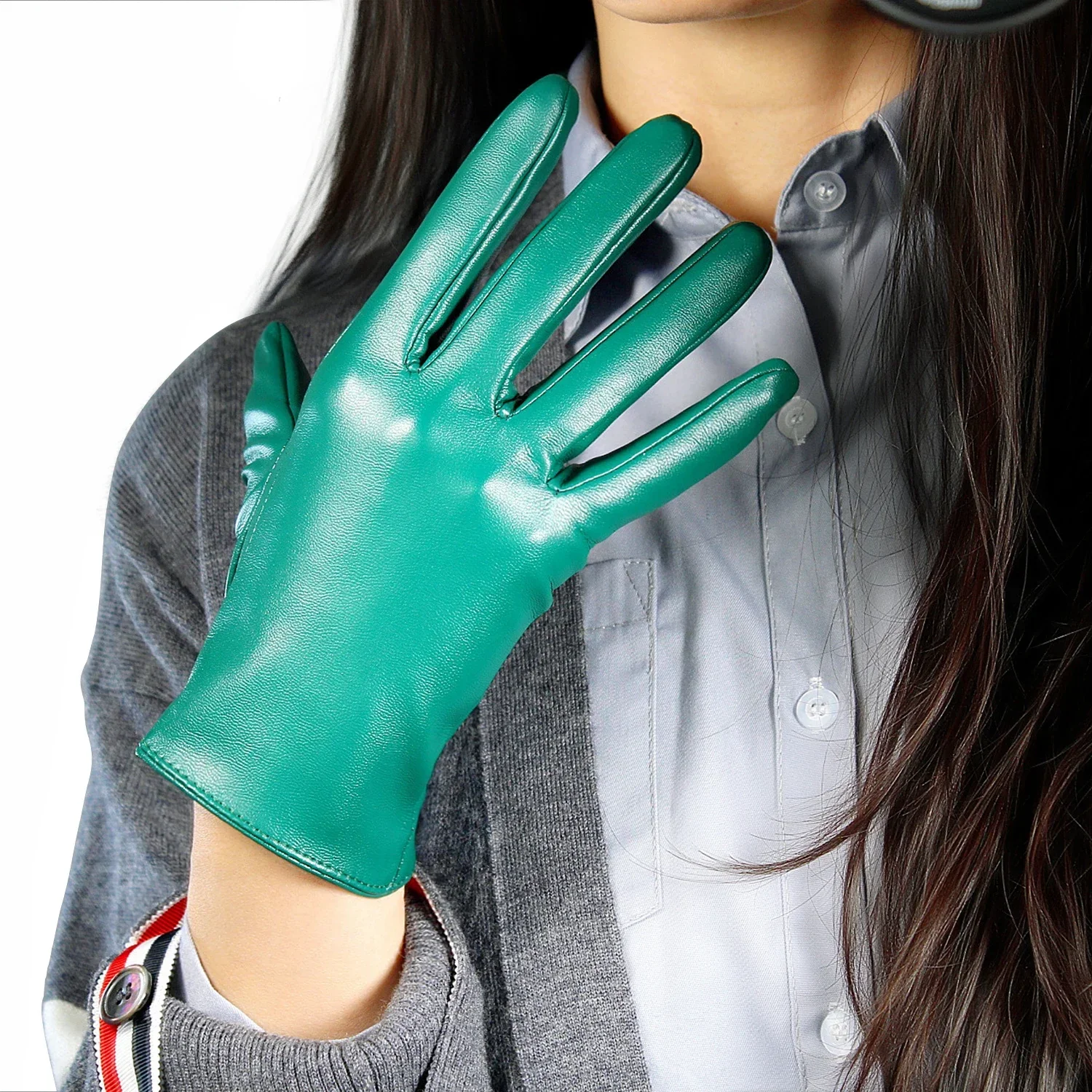 DooWay Women's Short Leather GLOVES Dark Green Forest Faux Goatskin Cosplay Prom Dressing NightClub Party Fashion Evening Glove
DooWay Women's Short Leather GLOVES Dark Green Forest Faux Goatskin Cosplay Prom Dressing NightClub Party Fashion Evening Glove