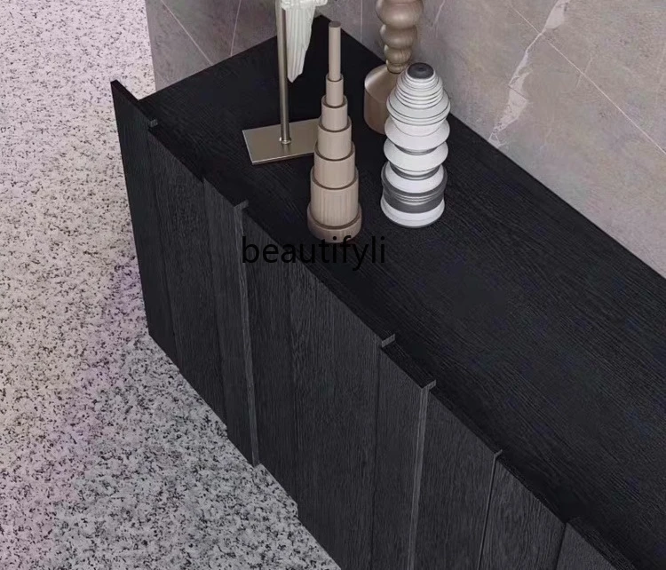 Designer side cabinet, Italian minimalist high-end entrance foyer entrance storage decorative cabinet
Designer side cabinet, Italian minimalist high-end entrance foyer entrance storage decorative cabinet