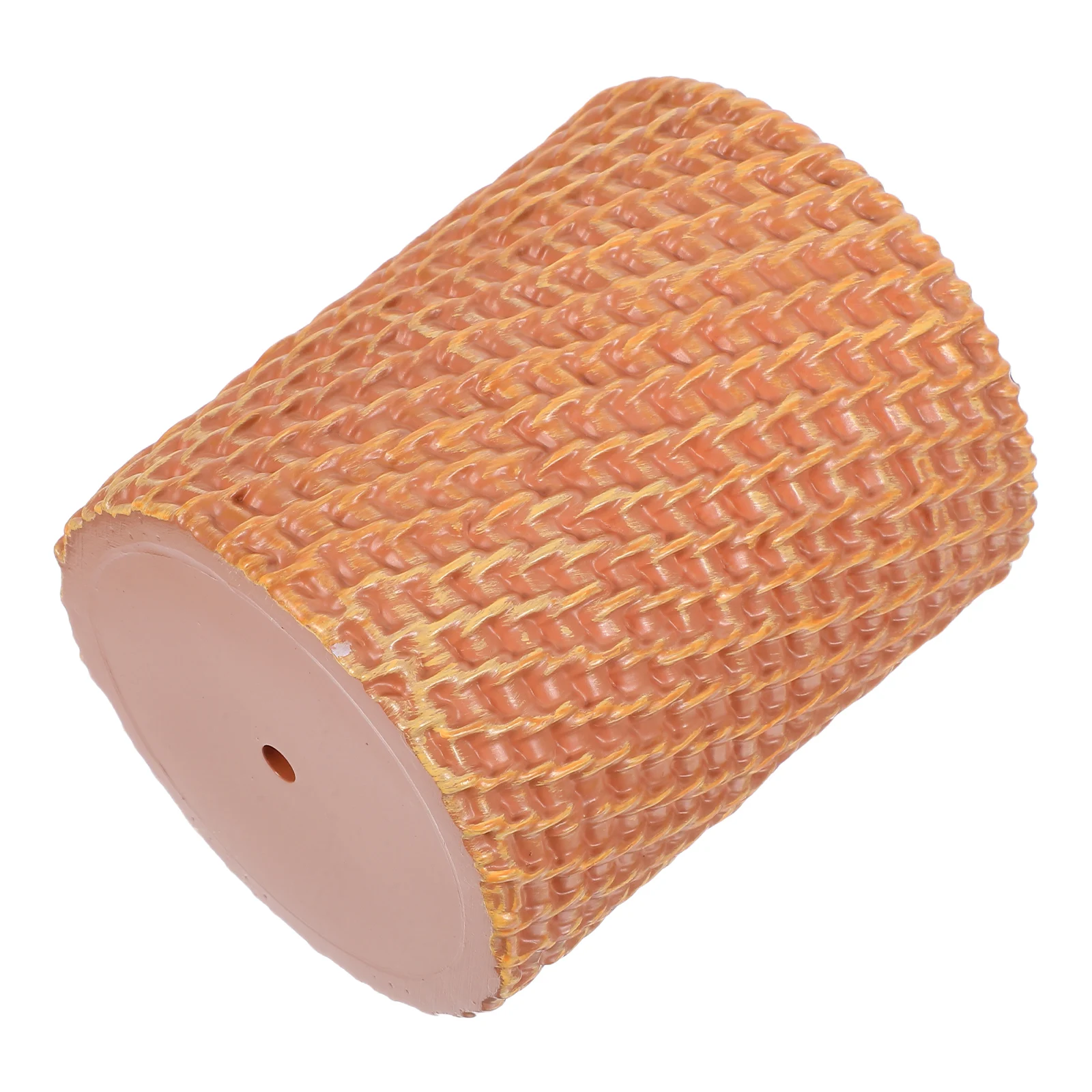 Faux Rattan Pen Holder Vinyl Desktop Organizer Multifunctional Flower Vase Makeup Brush Cup Decorative Cylinder Office 
Faux Rattan Pen Holder Vinyl Desktop Organizer Multifunctional Flower Vase Makeup Brush Cup Decorative Cylinder Office