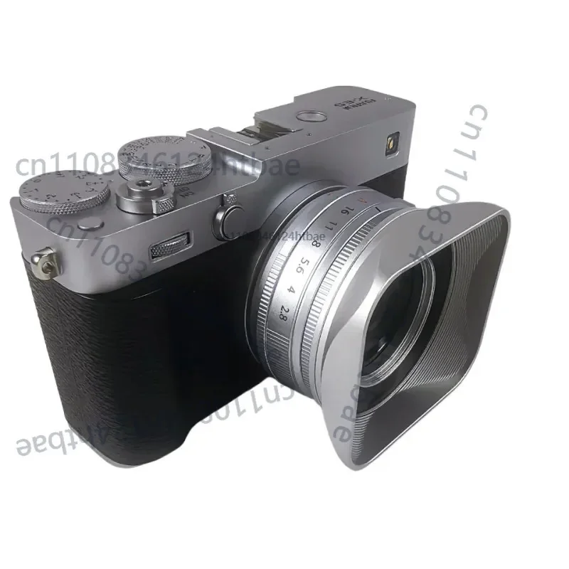 Metal Square Lens Hood Lens Shade for Fujifilm XF 23mm F2.8 R WR - For XE5
Metal Square Lens Hood Lens Shade for Fujifilm XF 23mm F2.8 R WR - For XE5