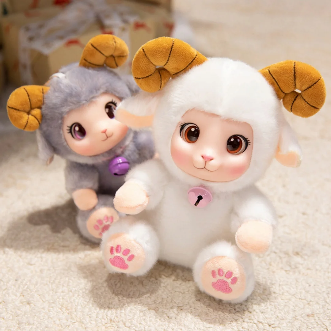 Adorable Sitting Lamb Plush Toy Soft Vinyl Plush Stuffed Animal Cuddly Sheep Plushie Kids Gift Home Decor Random accessory color
Adorable Sitting Lamb Plush Toy Soft Vinyl Plush Stuffed Animal Cuddly Sheep Plushie Kids Gift Home Decor Random accessory color