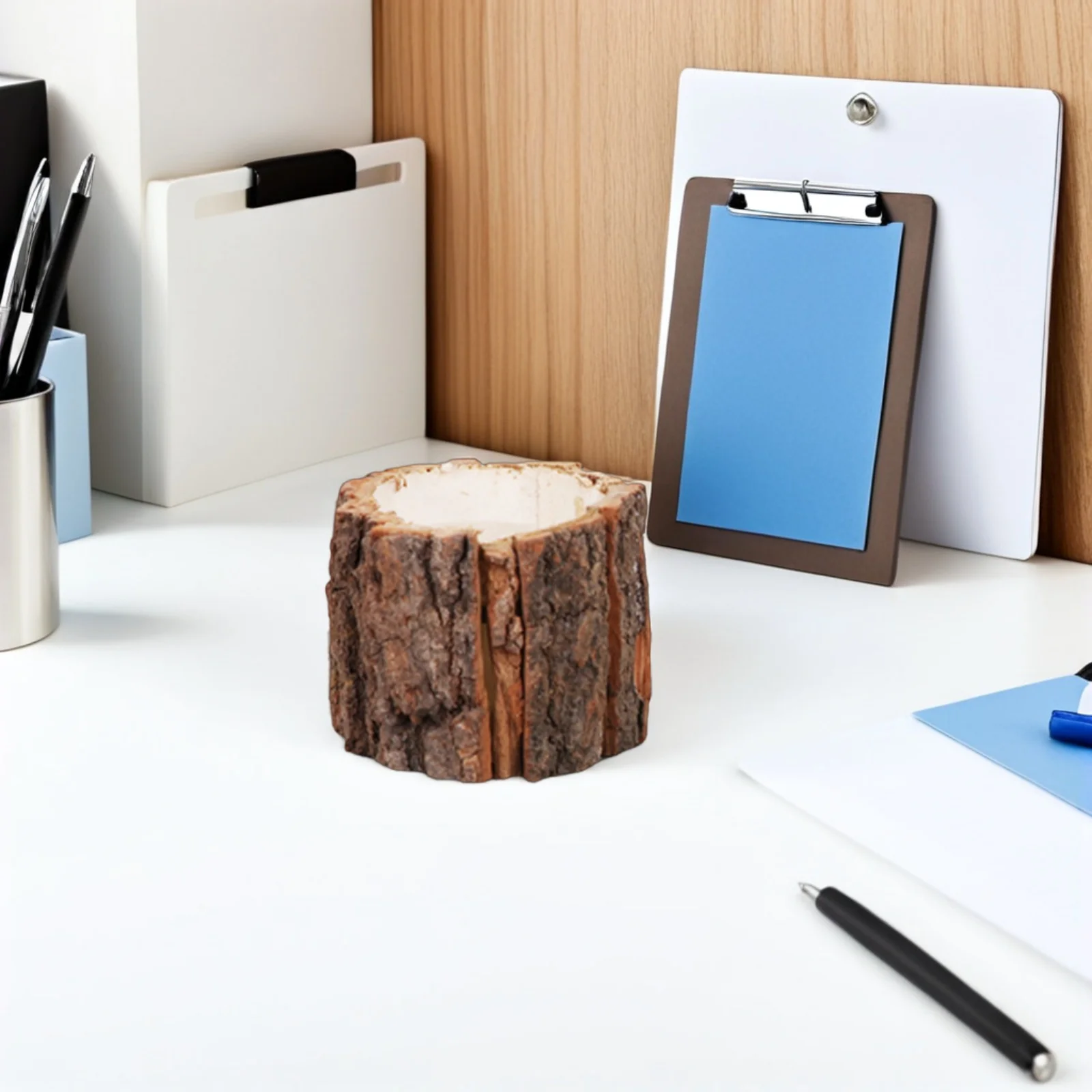 5Pcs Tree Bark Design Pencil Holder Creative Desktop Organizer for Pens Stationery Storage Wood Desk Cup Wooden Pen Holder
5Pcs Tree Bark Design Pencil Holder Creative Desktop Organizer for Pens Stationery Storage Wood Desk Cup Wooden Pen Holder