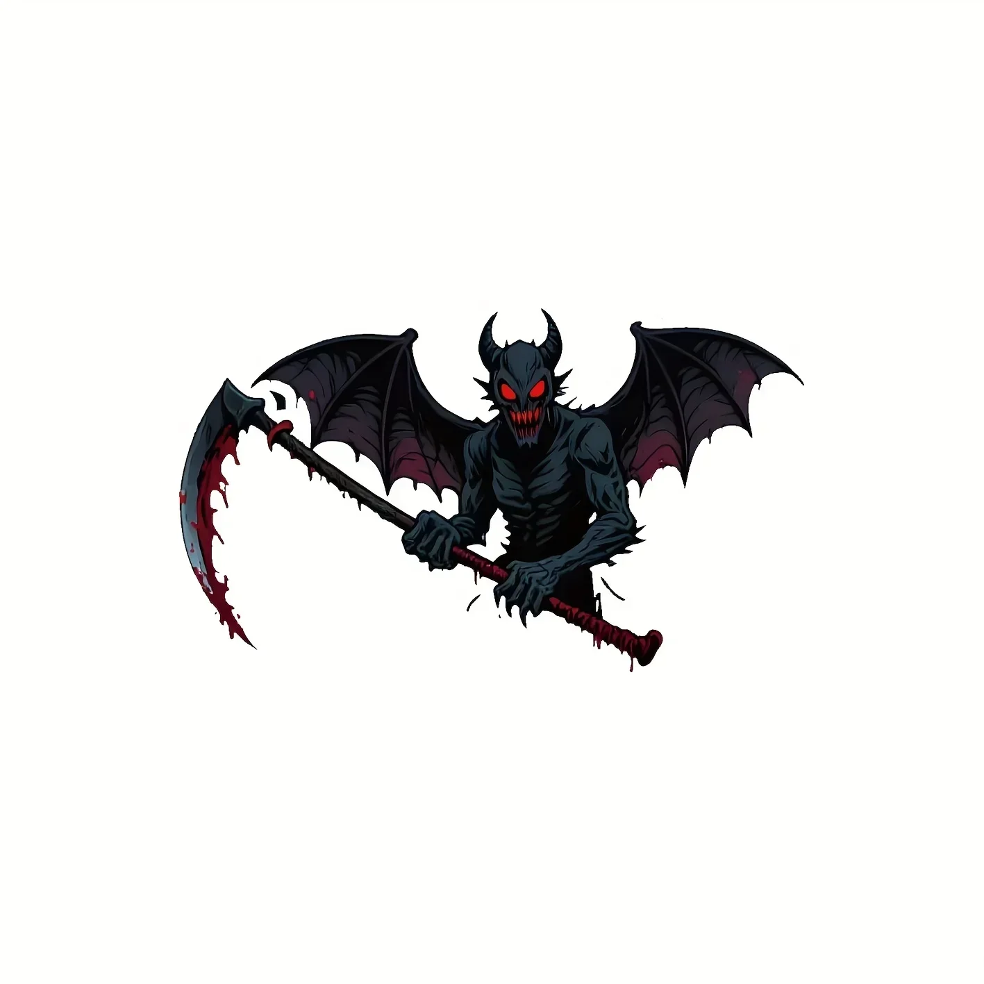 1 шт., виниловая наклейка в стиле готического демона с косой-темная художественная наклейка для телефонов/ноутбуков/альбомов/рюкзаков/футляров для гитары-идеальный подарок
1 шт., виниловая наклейка в стиле готического демона с косой-темная художественная наклейка для телефонов/ноутбуков/альбомов/рюкзаков/футляров для гитары-идеальный подарок