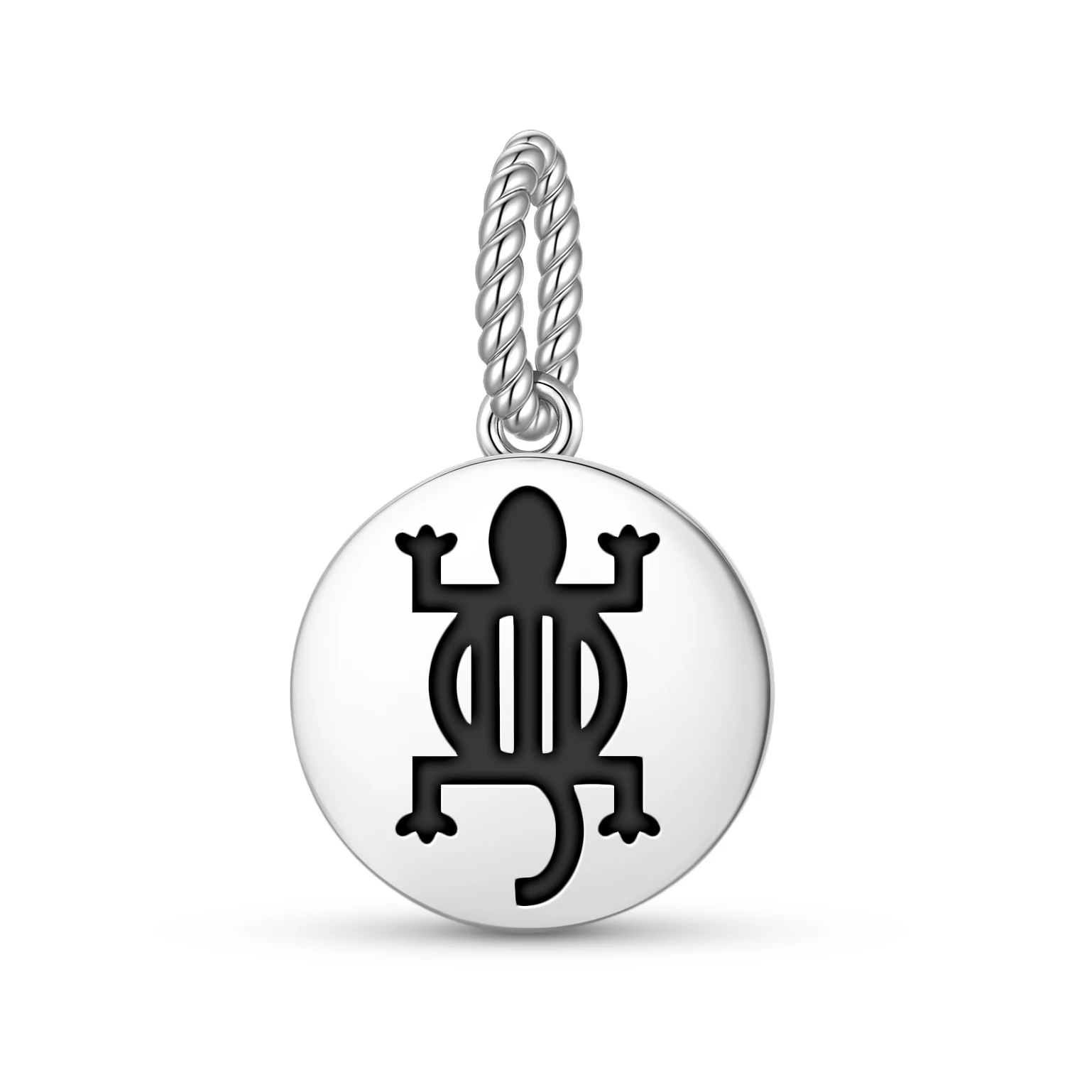 Adinkra Denkyem Pendant 925 Sterling Silver Symbol Charm Bead for Women Bracelet Necklace Jewelry Fashion
Adinkra Denkyem Pendant 925 Sterling Silver Symbol Charm Bead for Women Bracelet Necklace Jewelry Fashion