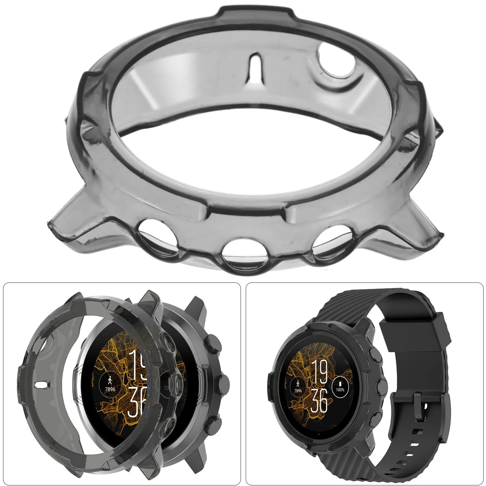 1Pcs Tpu Smartwatch Protective Case Transparent Lightweight Shockproof Watch Shell for 7 Compatible Watch Accessories
1Pcs Tpu Smartwatch Protective Case Transparent Lightweight Shockproof Watch Shell for 7 Compatible Watch Accessories