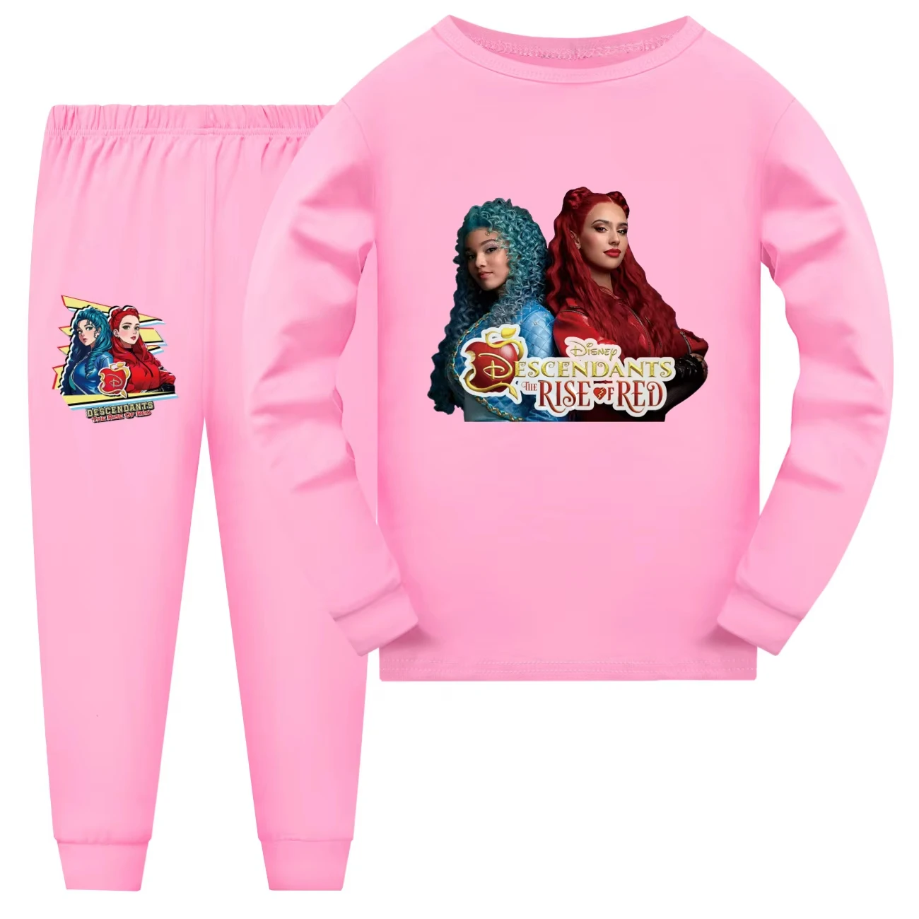 Newest Descendants 4 Clothes Kids T-shirt Sweatpants 2pcs Set Baby Girls Long Sleeve Pajama Sets Boys Spring Sleepwear 110-170cm
Newest Descendants 4 Clothes Kids T-shirt Sweatpants 2pcs Set Baby Girls Long Sleeve Pajama Sets Boys Spring Sleepwear 110-170cm