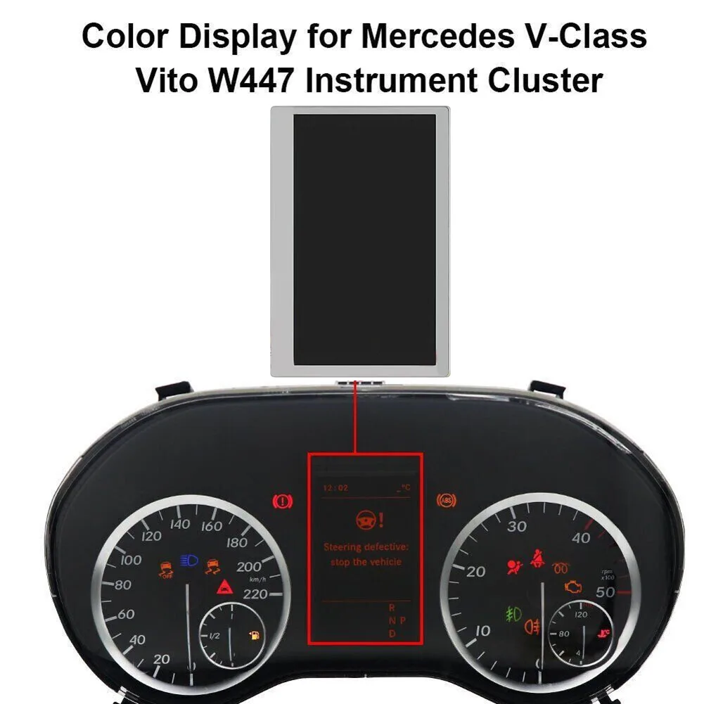 1 шт., ЖК-экран 4,2 дюйма, кластер инструментов для Mercedes V-Class Vito W447, замена автомобильной электроники, дисплей автомобиля
1 шт., ЖК-экран 4,2 дюйма, кластер инструментов для Mercedes V-Class Vito W447, замена автомобильной электроники, дисплей автомобиля