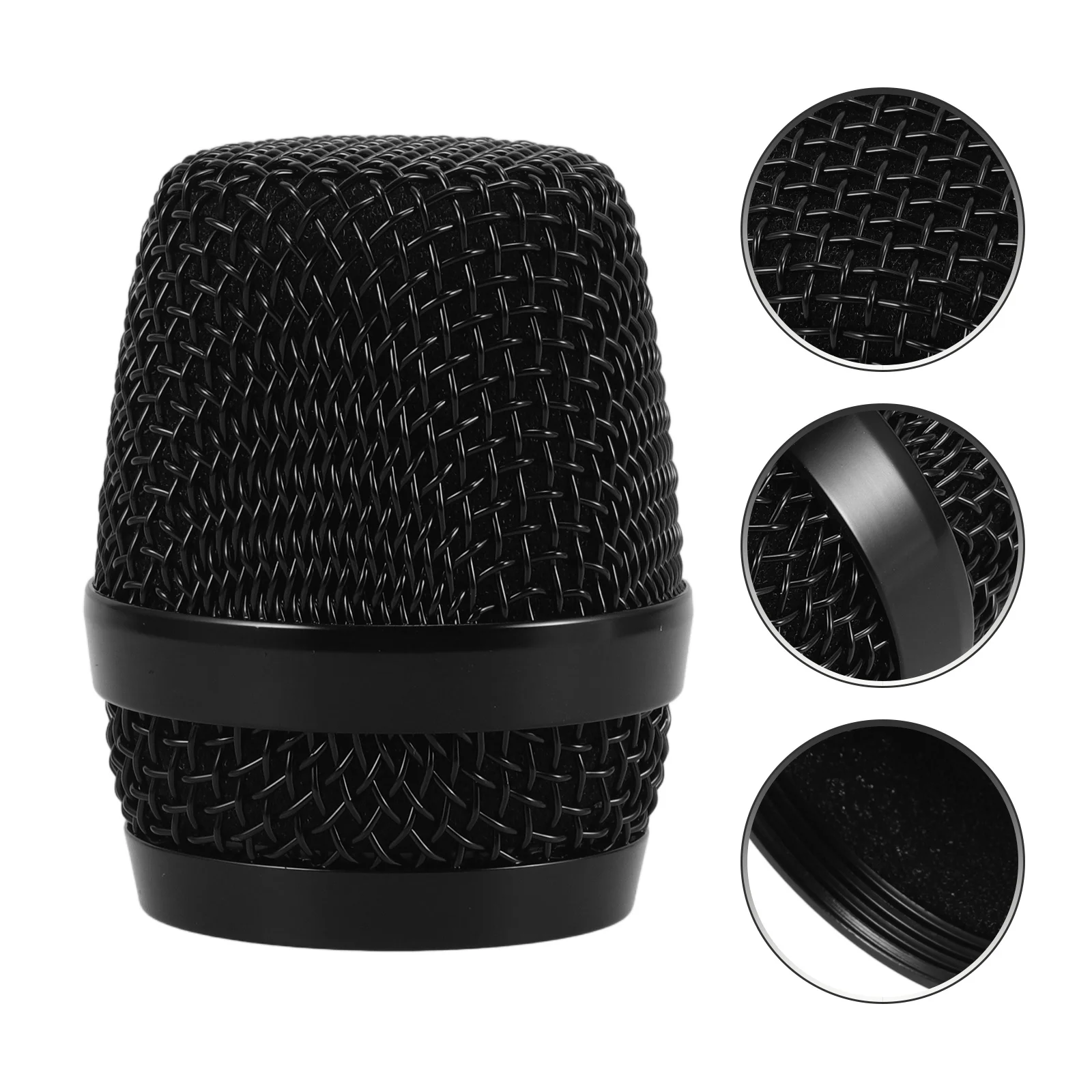 Metal Microphone Grille Cover Durable Easy Clean Noise Reduction Secure Fit for Musicians Performers Universal Accessory
Metal Microphone Grille Cover Durable Easy Clean Noise Reduction Secure Fit for Musicians Performers Universal Accessory