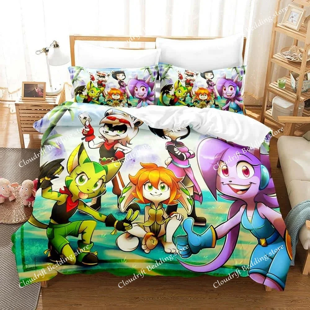 New Game Freedom Planet Bedding Set Duvet Cover Comforter Bed Set Quilt Cover Pillowcase King Queen Twin Size Boys Girls Adult
New Game Freedom Planet Bedding Set Duvet Cover Comforter Bed Set Quilt Cover Pillowcase King Queen Twin Size Boys Girls Adult