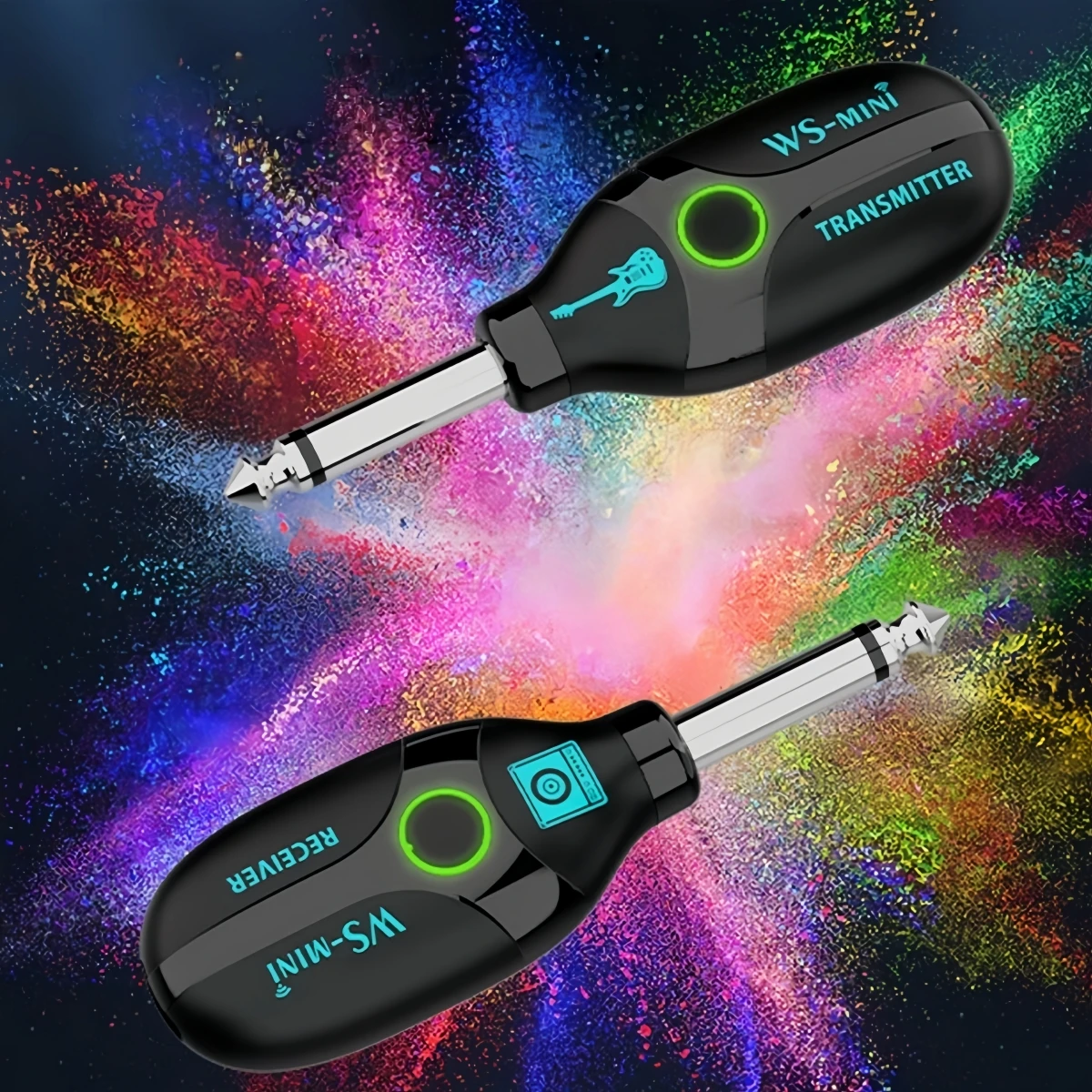 Miwayer WS-MINI 4-Channel Mini Portable Wireless Transceiver Rechargeable Battery for Electric Guitar Bass Studio Recording
Miwayer WS-MINI 4-Channel Mini Portable Wireless Transceiver Rechargeable Battery for Electric Guitar Bass Studio Recording