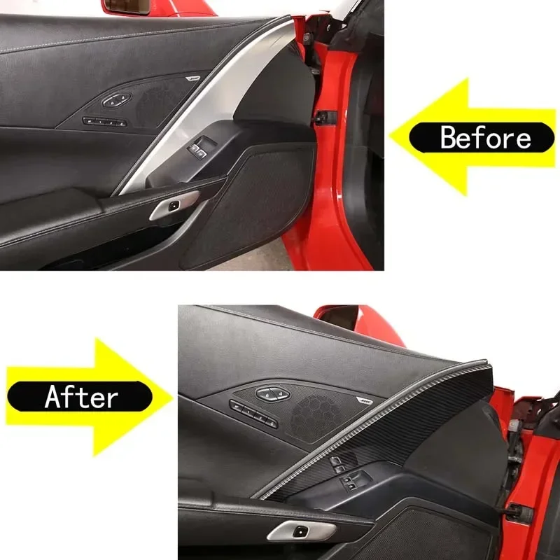 For 2014-2019 Chevrolet Corvette C7 Z06 ABS Carbon Fiber Car Styling Car Main driver's Inner Door Panel Cover Sticker Auto Parts
For 2014-2019 Chevrolet Corvette C7 Z06 ABS Carbon Fiber Car Styling Car Main driver's Inner Door Panel Cover Sticker Auto Parts