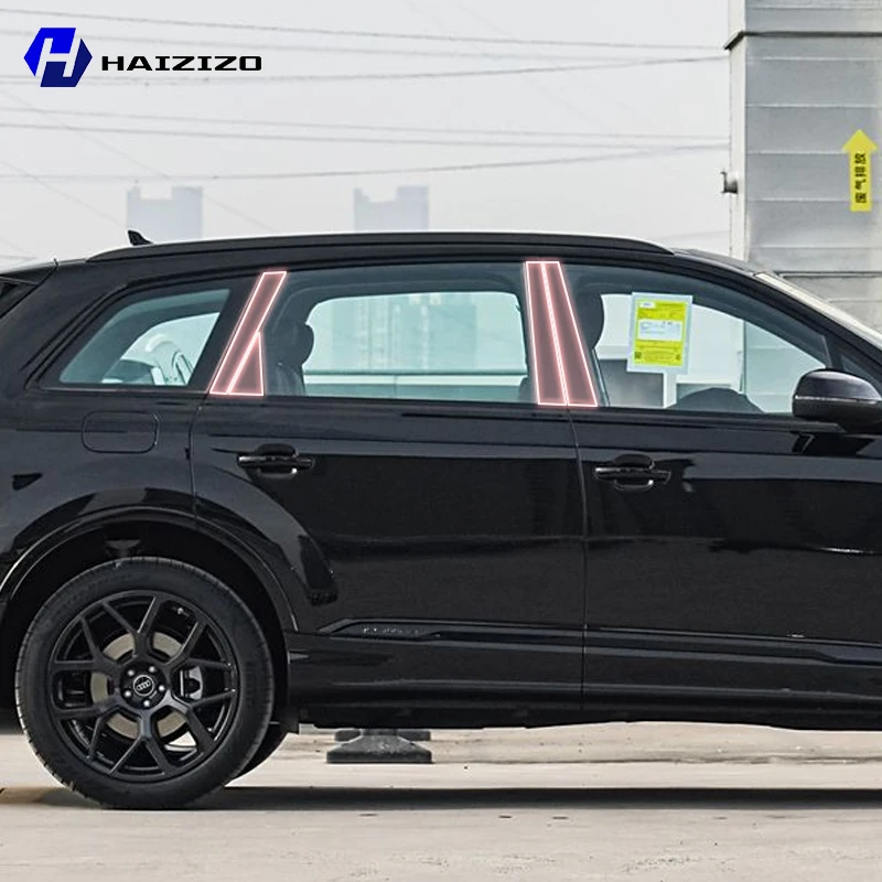 Для Audi Q7 2020-2025 автомобильный внешний вид B C оконная стойка устойчивая к царапинам прозрачная защитная пленка ТПУ ремонт царапин ремонт
Для Audi Q7 2020-2025 автомобильный внешний вид B C оконная стойка устойчивая к царапинам прозрачная защитная пленка ТПУ ремонт царапин ремонт