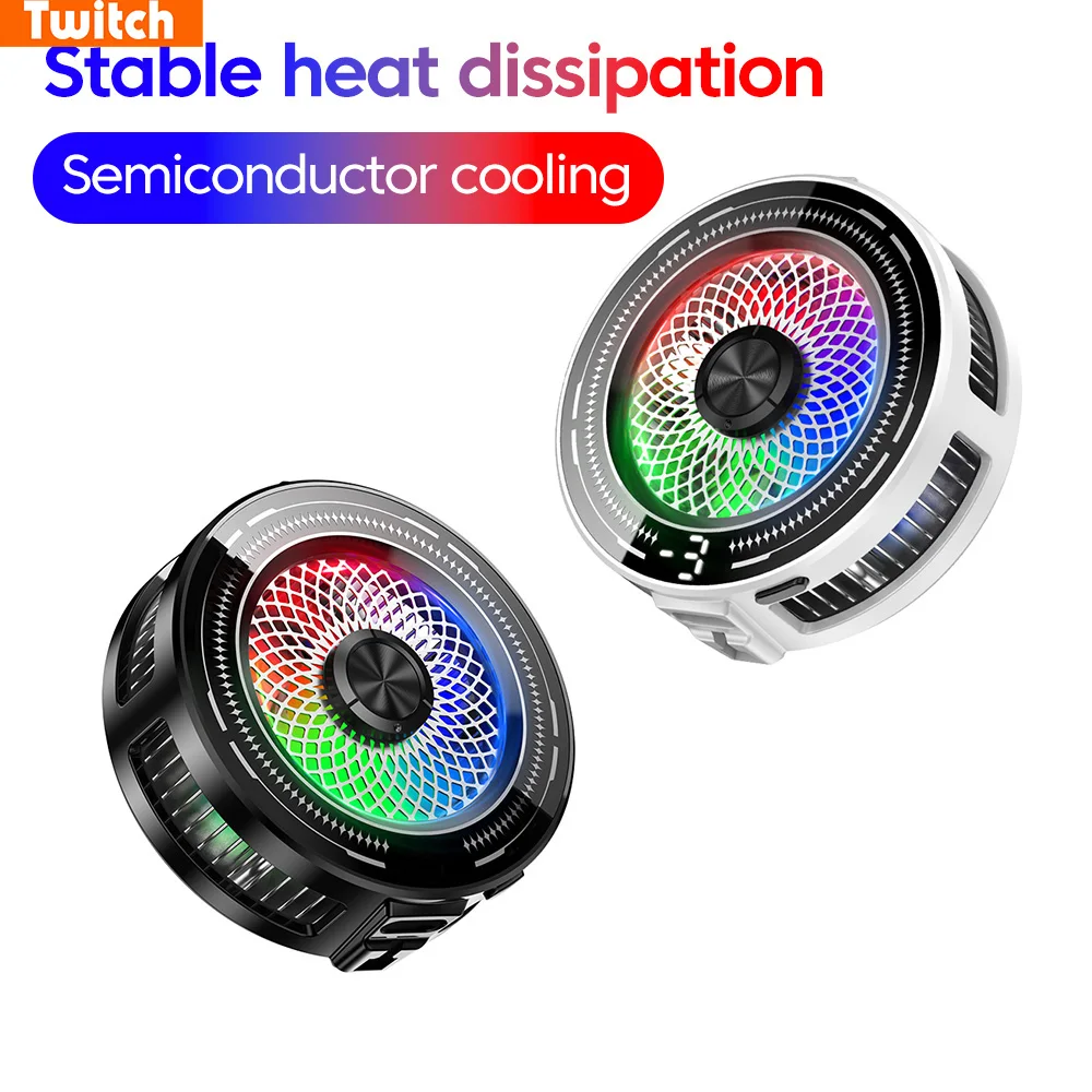 Магнитный портативный охладитель для телефона, полупроводниковый радиатор RGB, быстрое охлаждение, для игр, с креплением на заднюю панель, эффективное отведение тепла
Магнитный портативный охладитель для телефона, полупроводниковый радиатор RGB, быстрое охлаждение, для игр, с креплением на заднюю панель, эффективное отведение тепла
