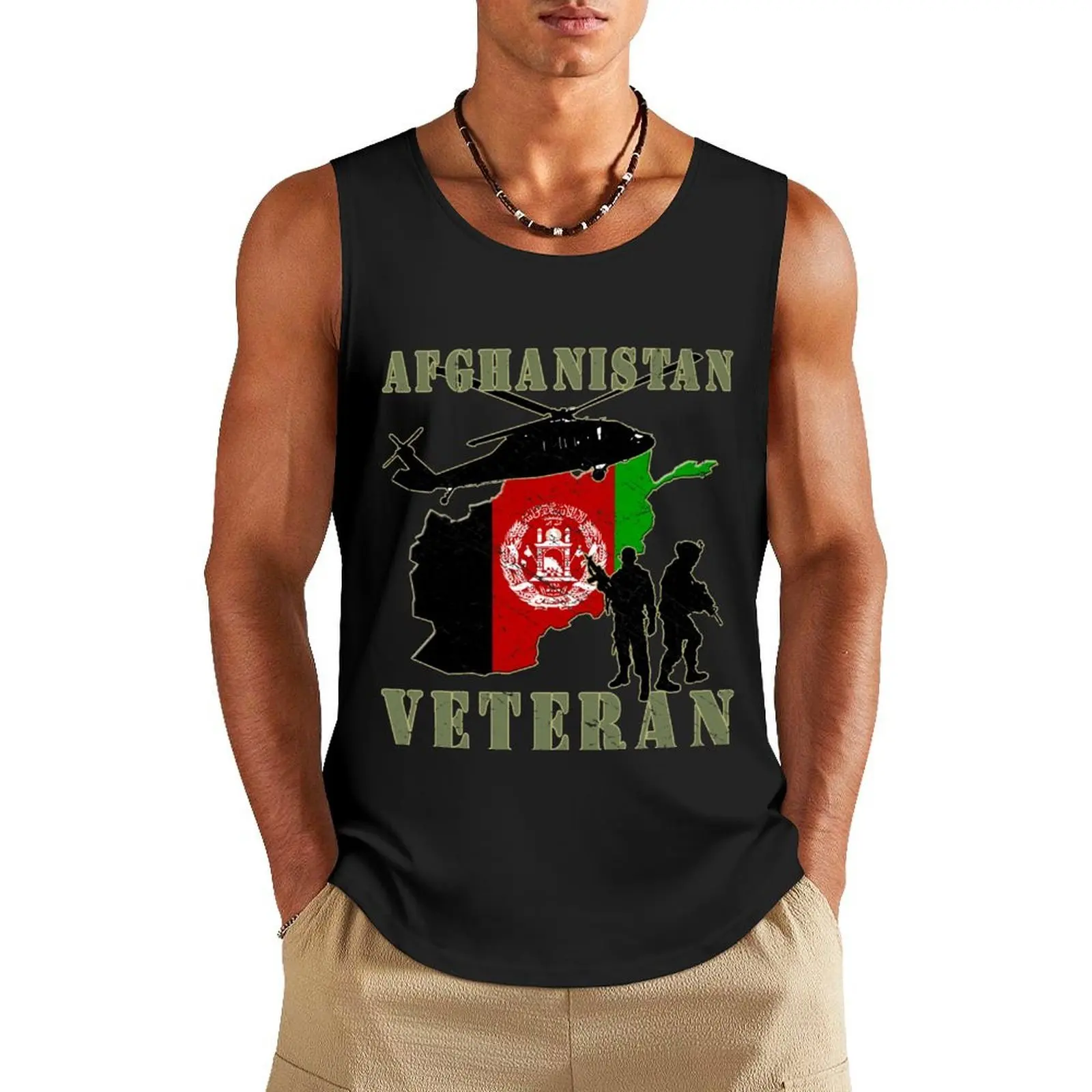 Afghanistan Veteran Tank Top gym clothes men gym clothing Men's summer vest Man summer clothes
Afghanistan Veteran Tank Top gym clothes men gym clothing Men's summer vest Man summer clothes