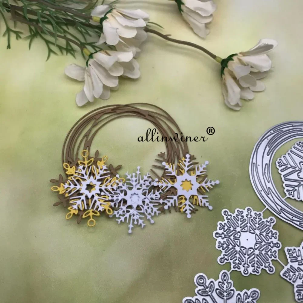Christmas snow circle Metal Cutting Dies for DIY Scrapbooking Album Paper Cards Decorative Crafts Embossing Die Cuts
Christmas snow circle Metal Cutting Dies for DIY Scrapbooking Album Paper Cards Decorative Crafts Embossing Die Cuts