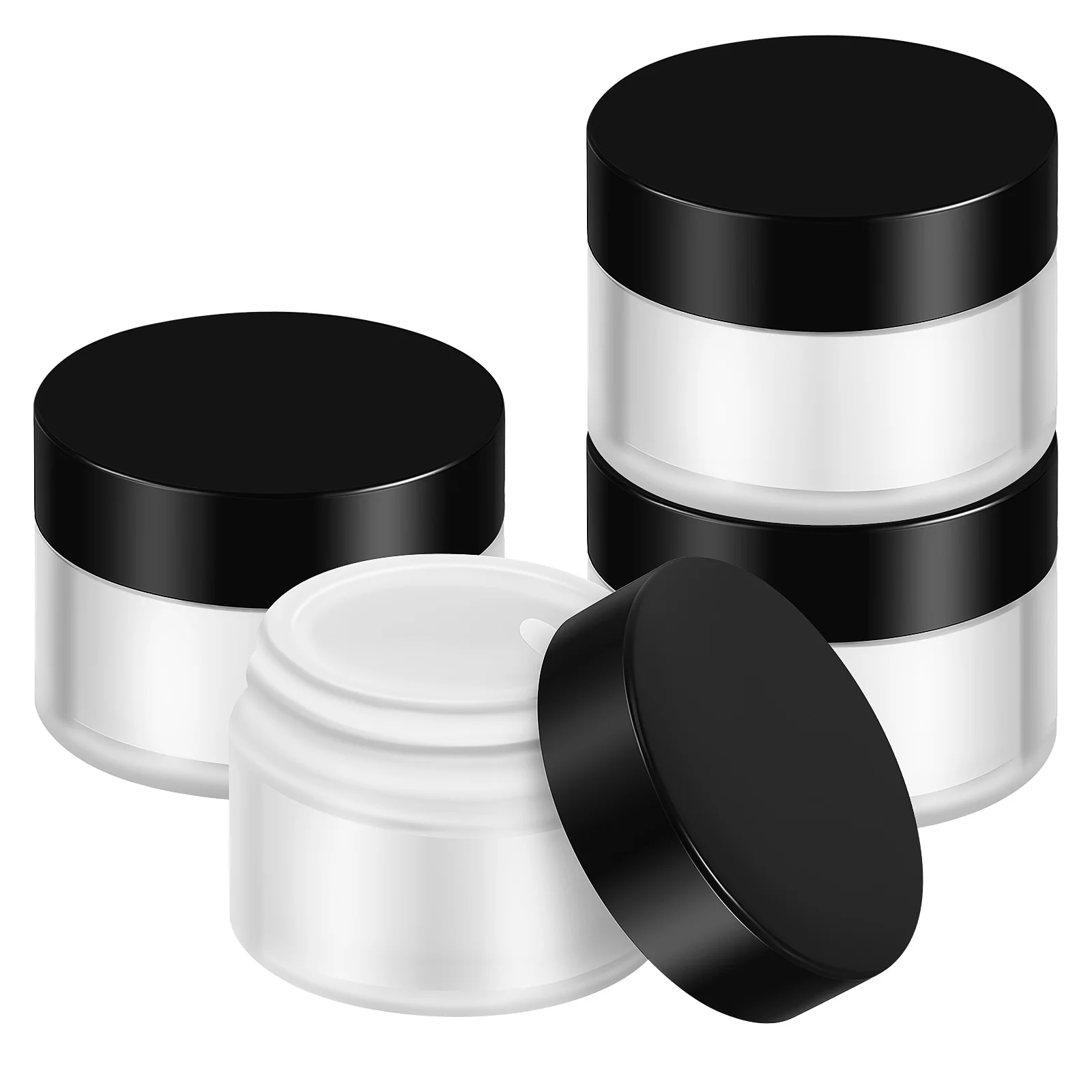 4 Pcs Product Scrub Cream Bottle Lotion Containers with Lids Sealer Black Glass Travel
4 Pcs Product Scrub Cream Bottle Lotion Containers with Lids Sealer Black Glass Travel