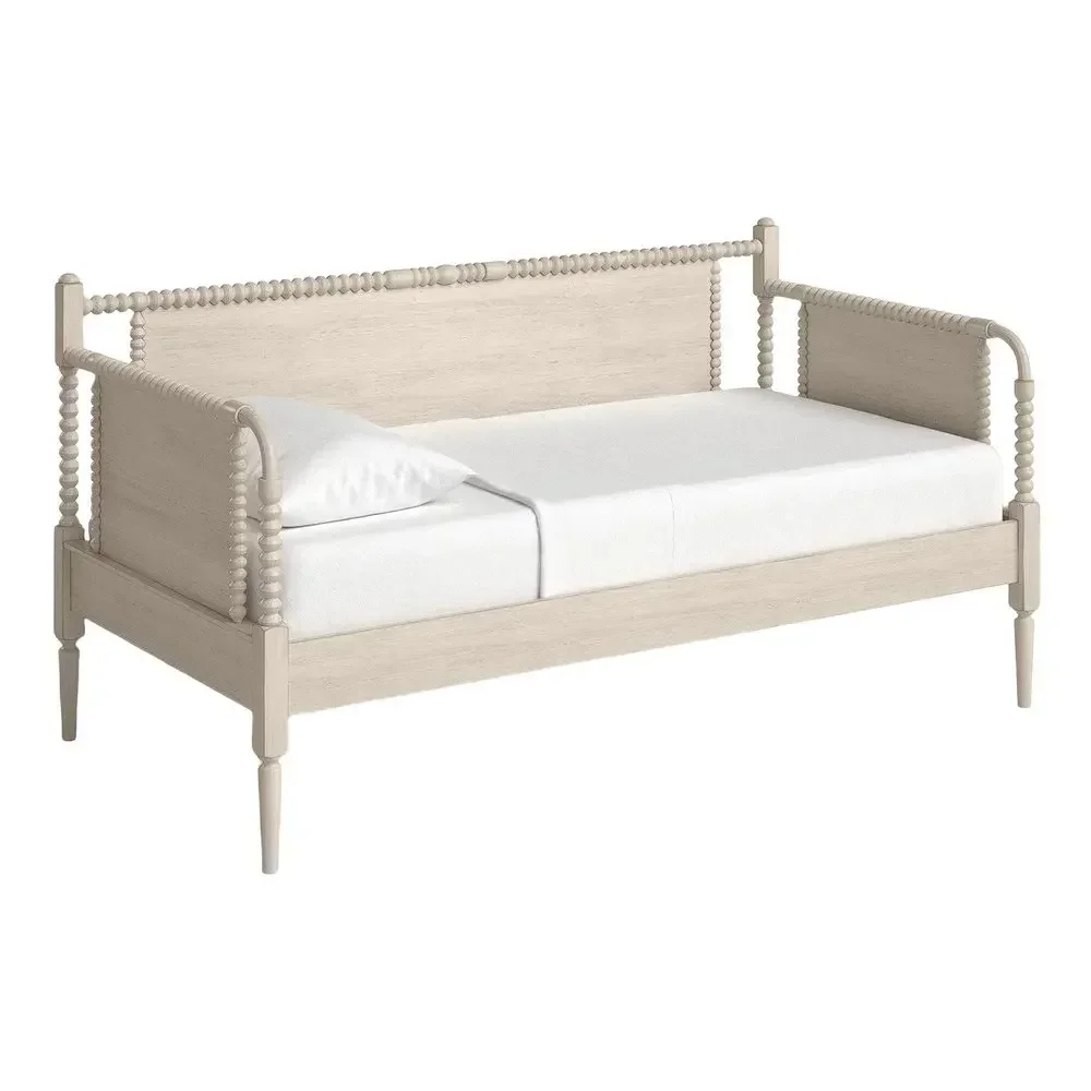 American retro solid wood sofa bed living room balcony leisure sofa French antique old three-person sofa
American retro solid wood sofa bed living room balcony leisure sofa French antique old three-person sofa