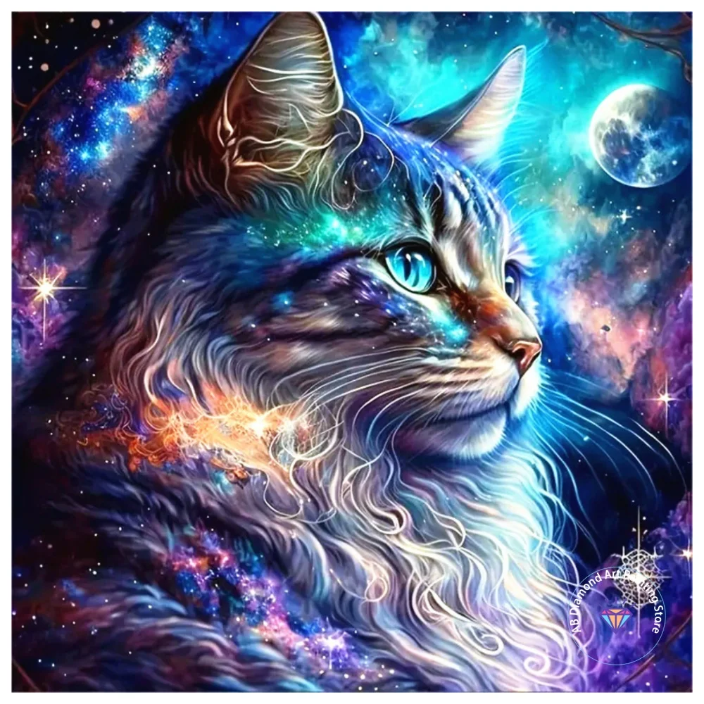 Cat Starry Sky Animal AB Diamond Painting Kit Square Round Diamond 5D DIY Mosaic Handmade Art Adult Exquisite Gift Home Decor
Cat Starry Sky Animal AB Diamond Painting Kit Square Round Diamond 5D DIY Mosaic Handmade Art Adult Exquisite Gift Home Decor
