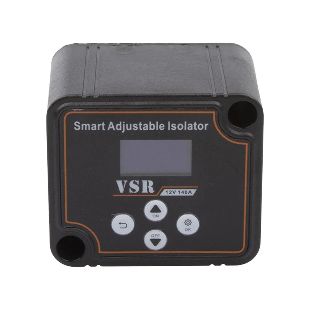 12V 140A Adjustable Dual Battery Isolator for Off-Road Camper Yacht ATV UTV Boat Split Charge Voltage Sensitive Relay
12V 140A Adjustable Dual Battery Isolator for Off-Road Camper Yacht ATV UTV Boat Split Charge Voltage Sensitive Relay
