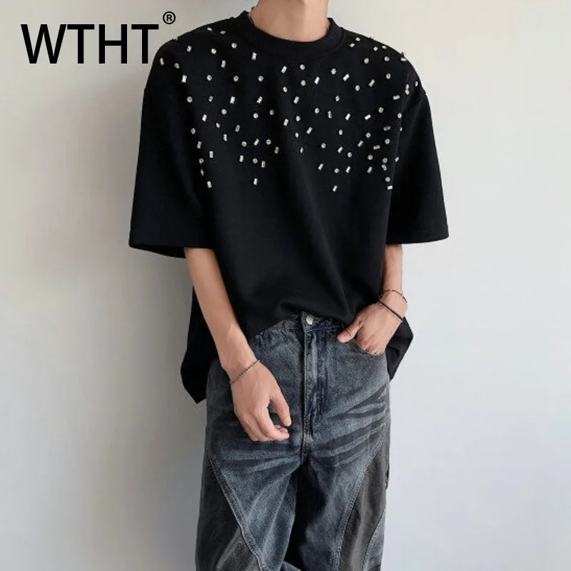 WTHT модные летние мужские футболки WTHT со сращенными бриллиантами, модные свободные топы с короткими рукавами, мужские 2A0506
WTHT модные летние мужские футболки WTHT со сращенными бриллиантами, модные свободные топы с короткими рукавами, мужские 2A0506