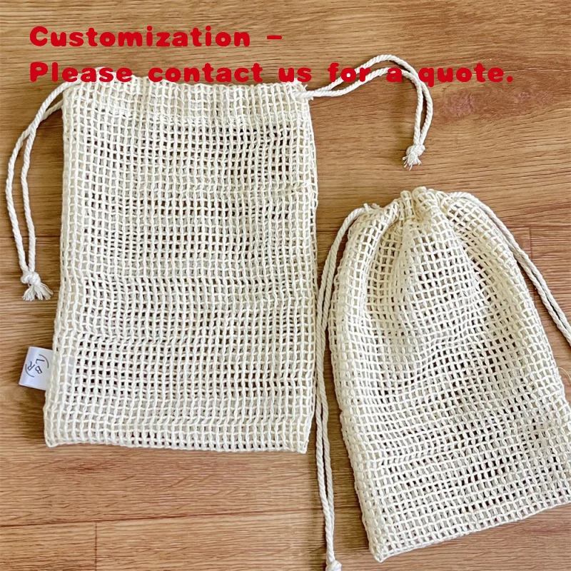 custom.BSCI Custom Label Printed Natural Cotton Mesh Soap Bag Fruits Vegetables Packaging Organic Drawstring Soap Pouch
custom.BSCI Custom Label Printed Natural Cotton Mesh Soap Bag Fruits Vegetables Packaging Organic Drawstring Soap Pouch