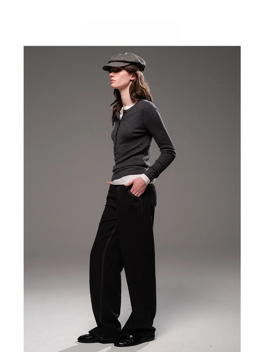 Casual Wide Leg Loose Fit Long Pants HAVEHAS Linen Cotton Blend Straight Tube Pants High Waist Flattering for All Colors
Casual Wide Leg Loose Fit Long Pants HAVEHAS Linen Cotton Blend Straight Tube Pants High Waist Flattering for All Colors