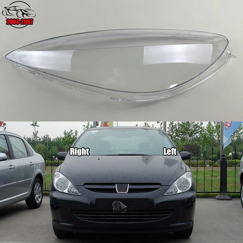 For Peugeot 307 2003-2007 Headlamp Cover Transparent Lamp Headlight Shell Lens Plexiglass Replace The Original Lampshade
For Peugeot 307 2003-2007 Headlamp Cover Transparent Lamp Headlight Shell Lens Plexiglass Replace The Original Lampshade